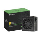 Fonte Bluecase 500W bivolt automática com cabos flat pretos