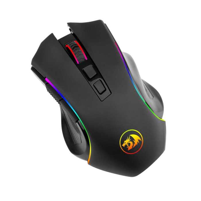 Mouse Redragon Griffin M602-KS em destaque mostrando botões programáveis
