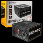 Fonte Gamdias Cyclops M1-750B vista frontal