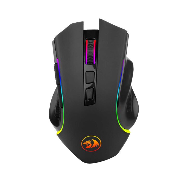 Mouse Redragon Griffin M602-KS com cabo USB-C removível para carregamento