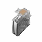 Detalhe do top cover decorado do Air Cooler DeepCool AG400 G2