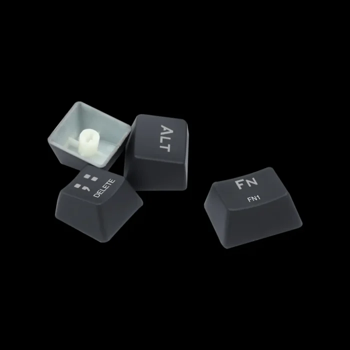 Teclado Redragon Lakshmi em uso com iluminação colorida