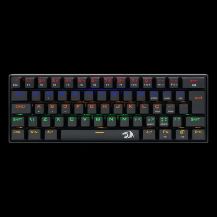 Teclado mecânico Redragon Lakshmi 60% com iluminação RGB