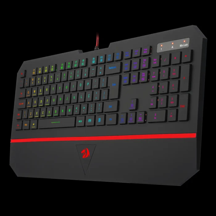 Teclado Redragon Karura 2 com layout ABNT2 e teclado numérico