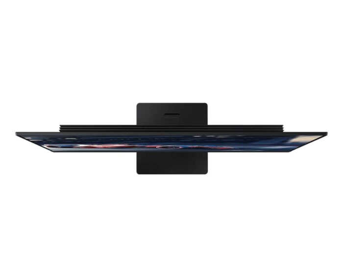 Monitor Samsung 24 polegadas em ambiente gamer com iluminação