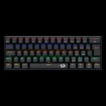 Teclado Redragon Lakshmi com cabo USB-C removível conectado