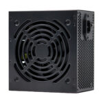 Vista lateral da fonte Bluecase 500W com cooler silencioso de 120mm