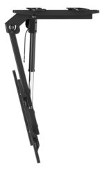Suporte de teto Bluecase com TV grande em ambiente moderno