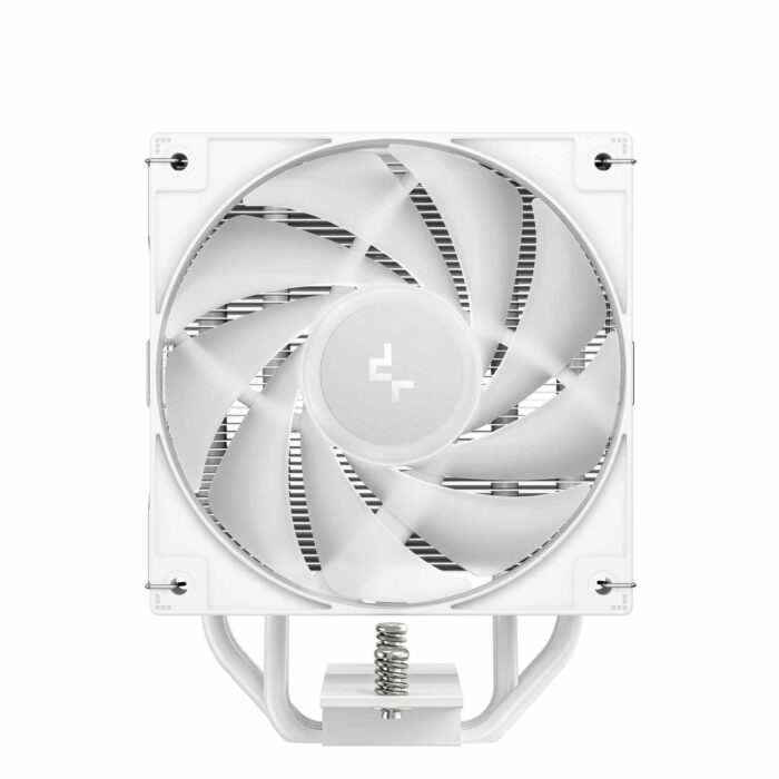 Air Cooler Deepcool Ag400 Wh Argb V2 Branco 4 Heatpipes 120m - Imagem 3