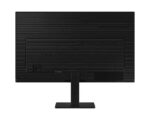 Monitor Samsung 24 polegadas com suporte ajustável e base preta
