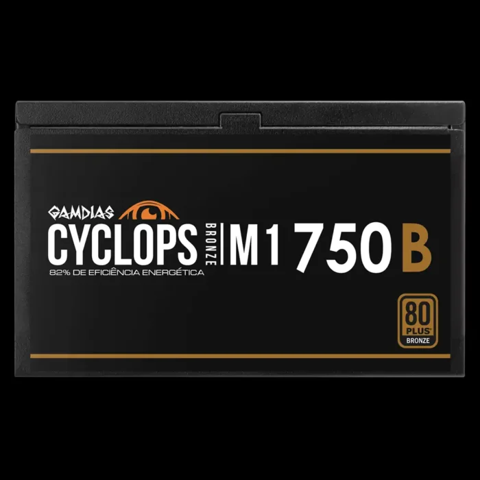 Fonte Gamdias Cyclops M1-750B em fundo neutro para venda