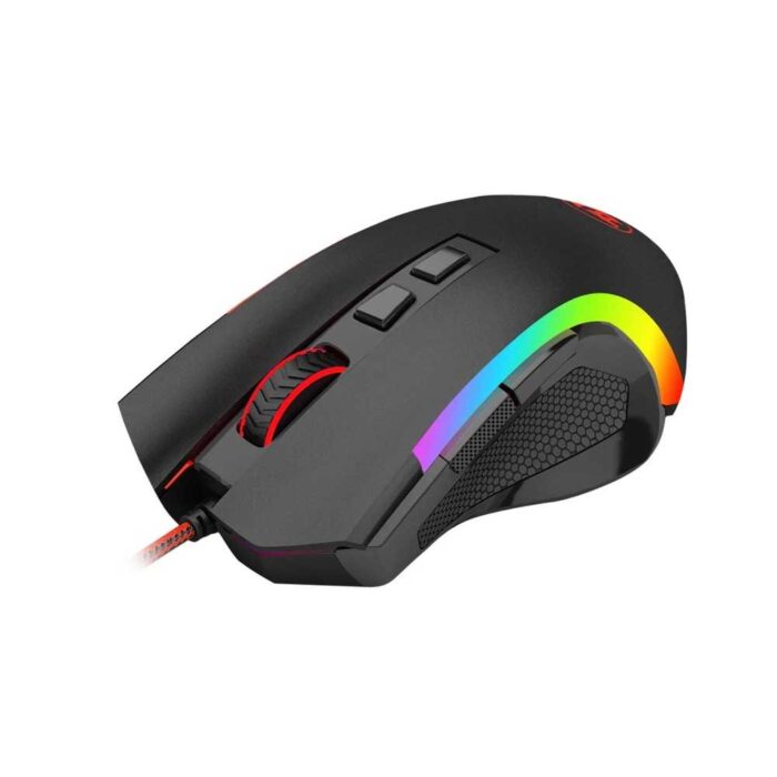 Mouse Redragon Griffin M607 com seis botões programáveis e design ergonômico