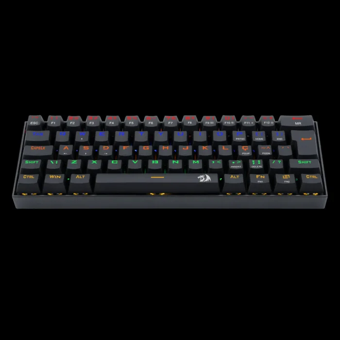 Teclado Redragon Lakshmi com cabo USB-C removível