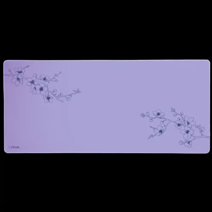 Mouse Pad Gamer Trust Blossom 900x400x3mm Antiderrapante - Imagem 4