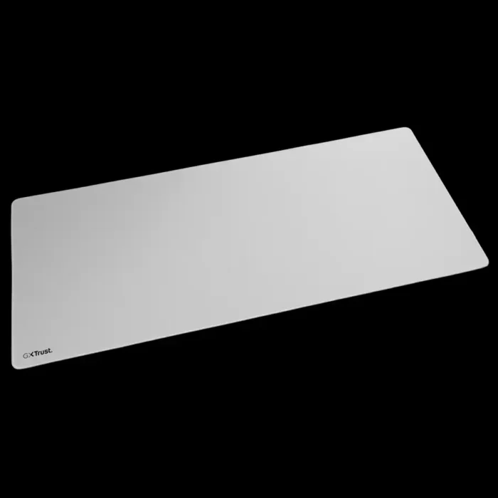 Base antiderrapante do mouse pad Trust GXT759W fixada na mesa