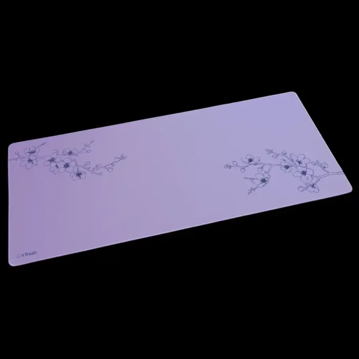 Mouse Pad Gamer Trust Blossom 900x400x3mm Antiderrapante - Imagem 2