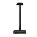 Iluminação RGB personalizada no suporte para headset Redragon Scepter X