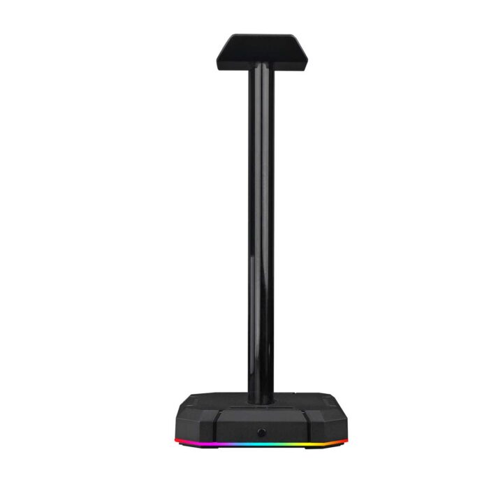 Iluminação RGB personalizada no suporte para headset Redragon Scepter X
