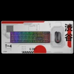 Base antiderrapante em borracha natural do mouse pad Trust Japan