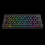 Detalhe do cabo USB Tipo-C removível do teclado Redragon Shiva 61