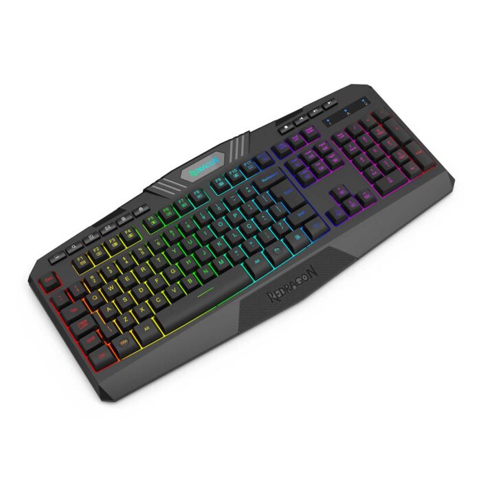 Teclado Gamer Wireless Redragon Harpe PRO Membrana ABNT2 PT - Imagem 2