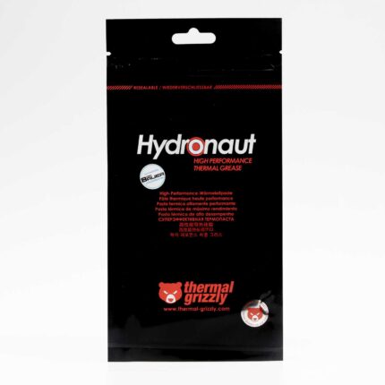 Pasta térmica Thermal Grizzly Hydronaut 1g embalagem frontal