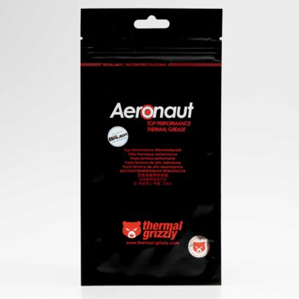 Pasta térmica Thermal Grizzly Aeronaut 1g embalagem frontal