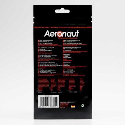 Seringa da pasta térmica Thermal Grizzly Aeronaut para aplicação precisa