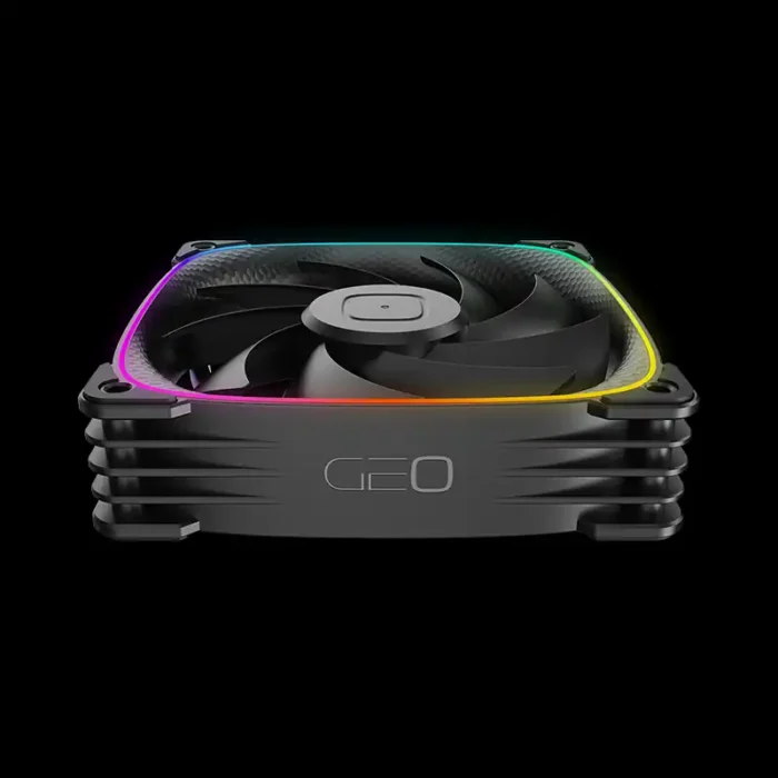 Iluminação ARGB em ambos os lados das fans Geometric Future Squama 3003