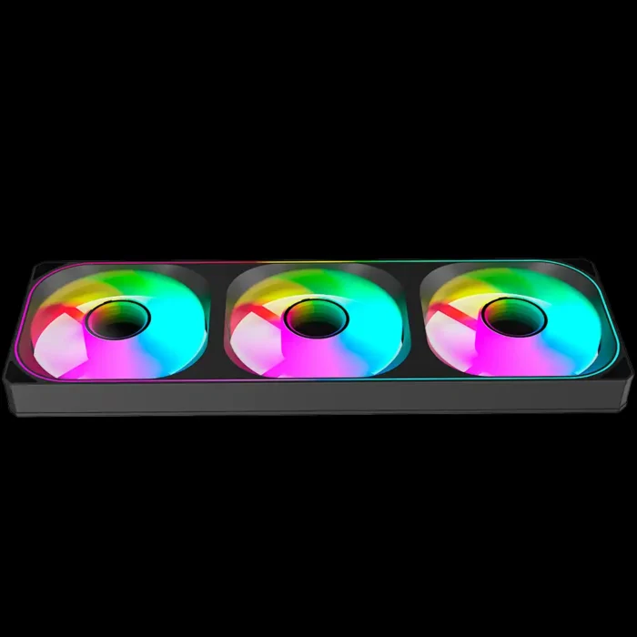 Conectores PWM e ARGB integrados no fan Kalkan Strix