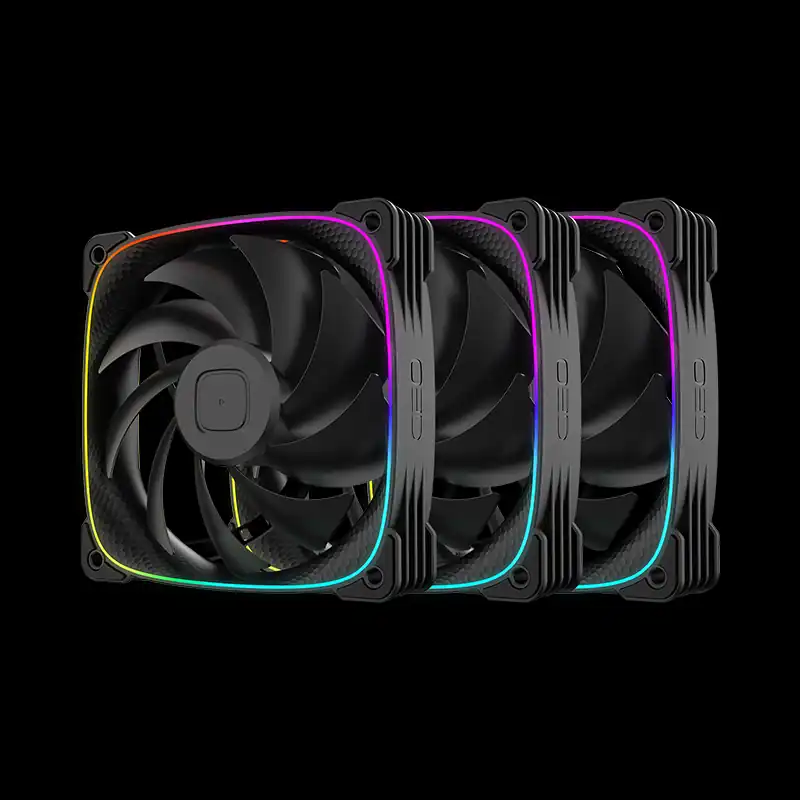 f34c76dcc64e1d1217a9e6415b5fa2dd.webp Kit com 3 fans Geometric Future Squama 3003 ARGB 120mm em preto