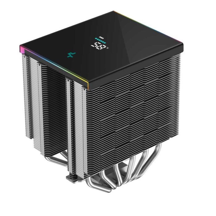 Air Cooler DeepCool AK620 Digital SE Preto ARGB LCD 6 Heat P - Imagem 7