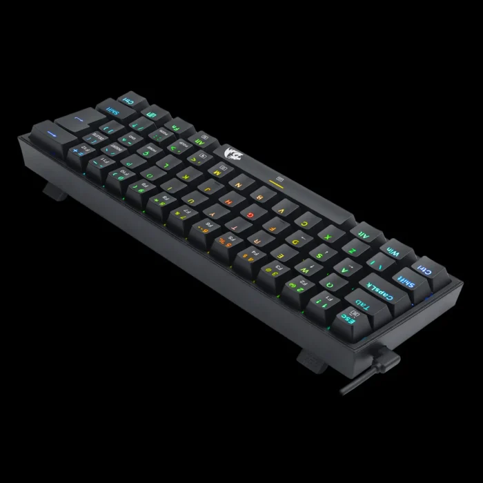 Teclado Mecânico Redragon Fizz RGB Switch Marrom k617-RGB - Imagem 6