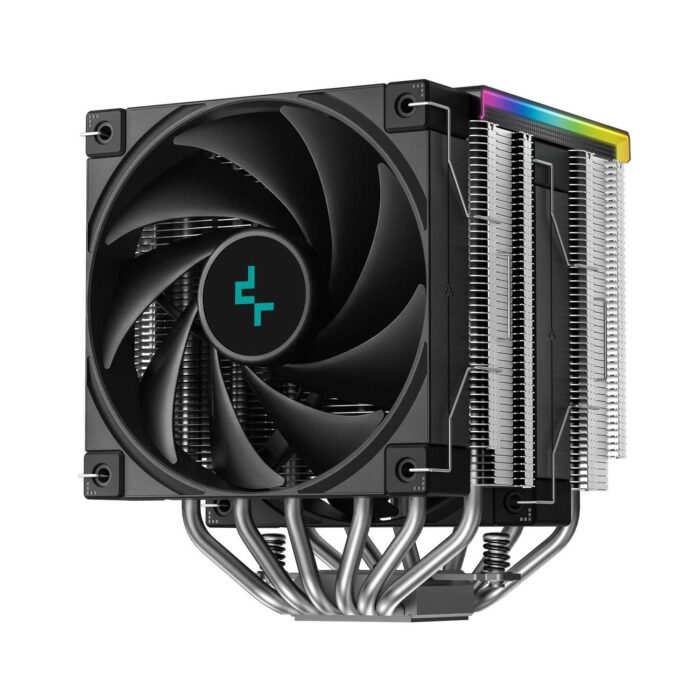 Air Cooler DeepCool AK620 Digital SE Preto ARGB LCD 6 Heat P - Imagem 2