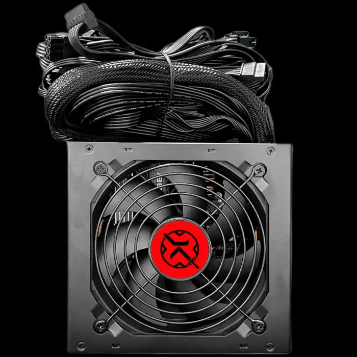 Conectores da fonte Kalkan Maxpower 550W para CPU, PCIe e SATA