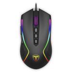 Mouse T-Dagger Darkangel RGB V3 mostrando botões programáveis