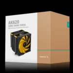 Air Cooler DeepCool AK620 Zero Dark Zoria Torre Dupla 6 Heat Pipes - Imagem 9