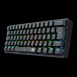 Teclado Mecânico Redragon Fizz RGB Switch Marrom k617-RGB