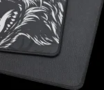 Bordas costuradas do mousepad gamer Kalkan Howl para maior durabilidade