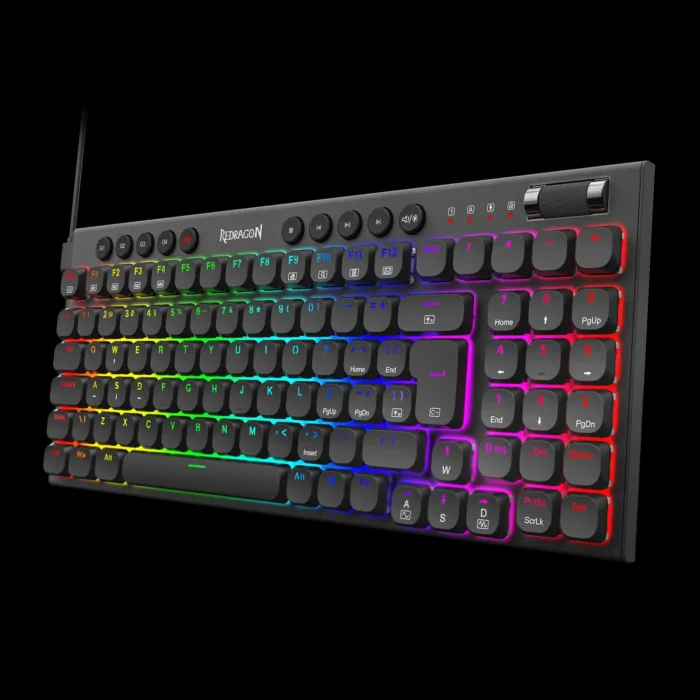 Teclado Mecânico Redragon SION RGB Sw Brown Low Profile PTBR - Imagem 6