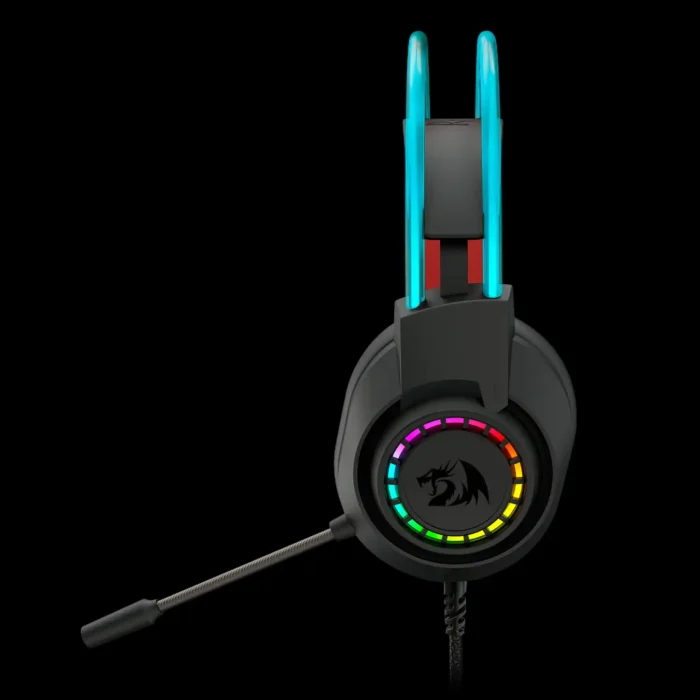 Headset Gamer Redragon Scream H231 RGB 40MM 32 OHM P2/3 - Imagem 6