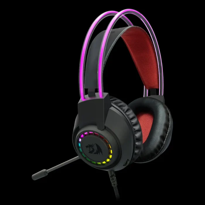 Headset Gamer Redragon Scream H231 RGB 40MM 32 OHM P2/3 - Imagem 3