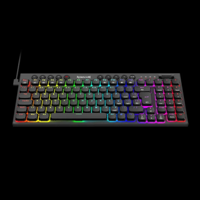 Teclado Mecânico Redragon SION RGB Sw Brown Low Profile PTBR - Imagem 8